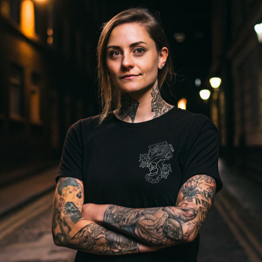 Hand of Fate Pocket Print T-Shirt
